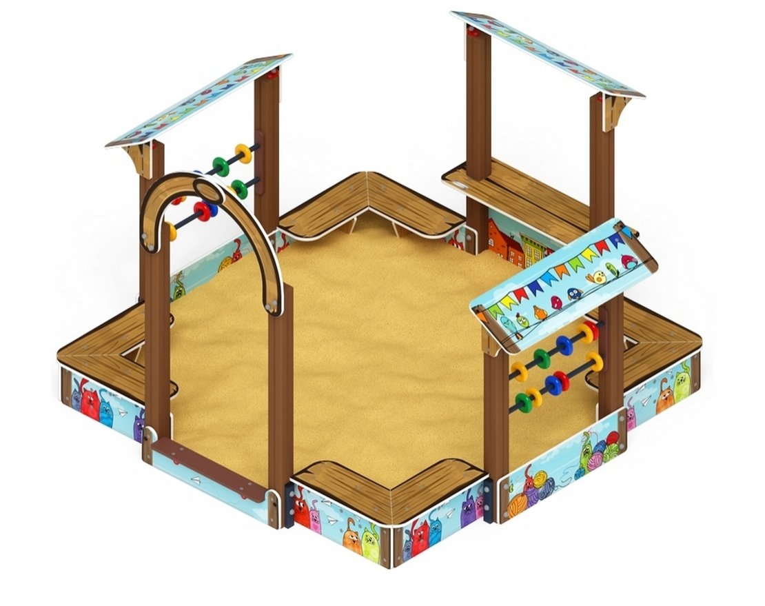 Песочный дворик Золотая пустошь-3 - вид 5