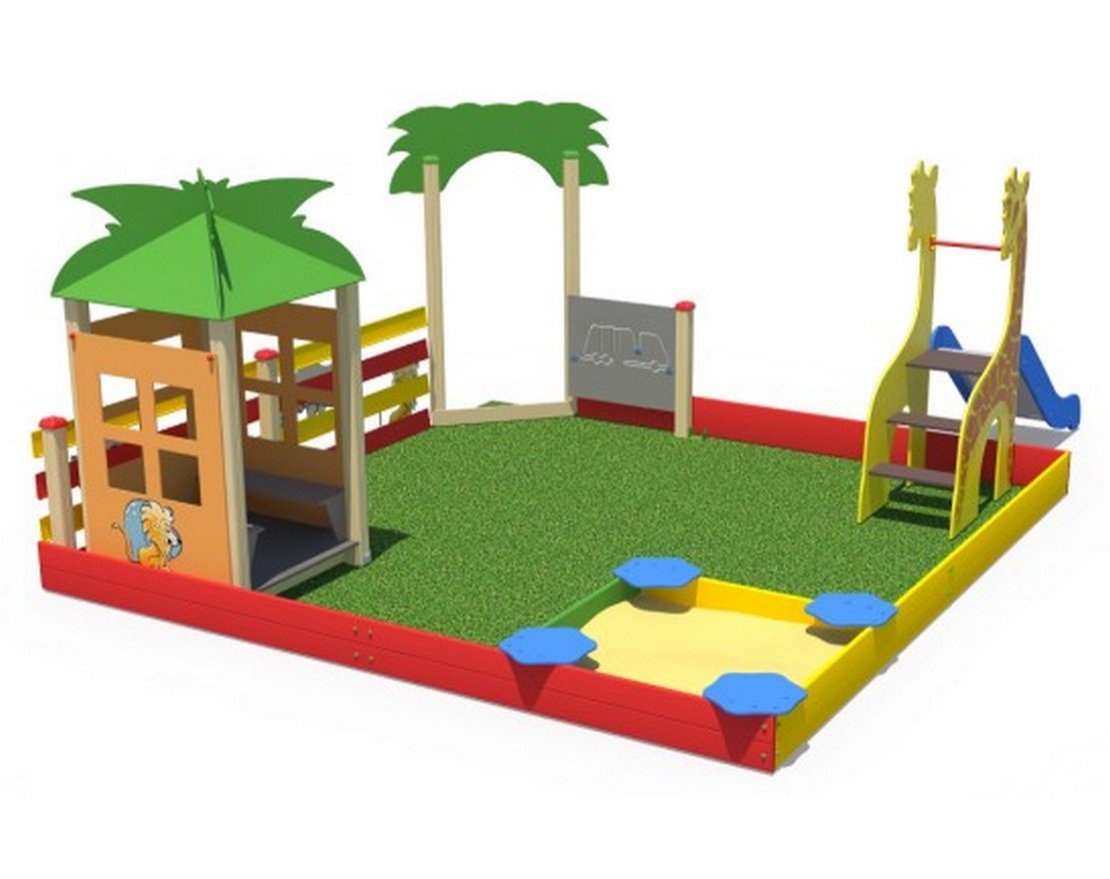 Песочный дворик Зоопарк ИО 03160 - вид 4