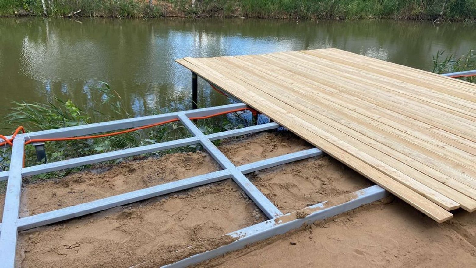 Пирс TORUDA-3 с канатным ограждением, 1 м2 - вид 5