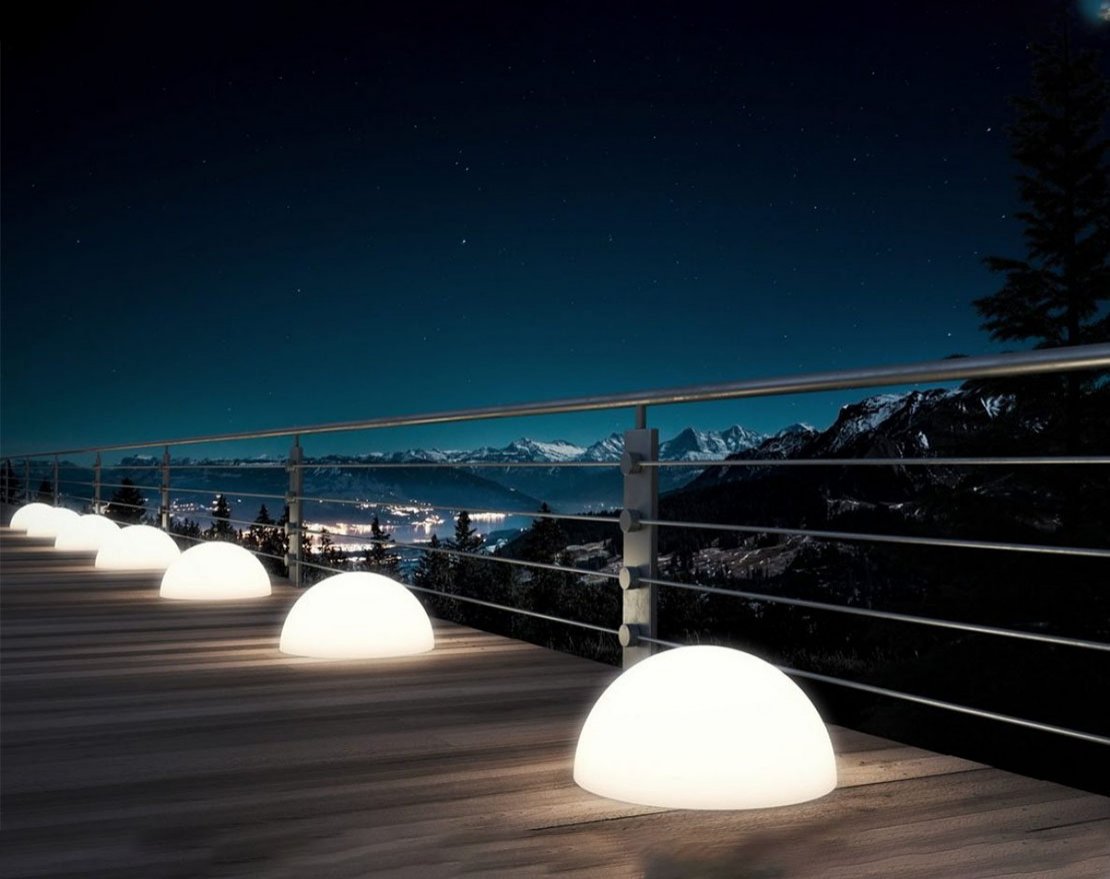 Полусфера Como 300-1000 мм с подсветкой - вид 3