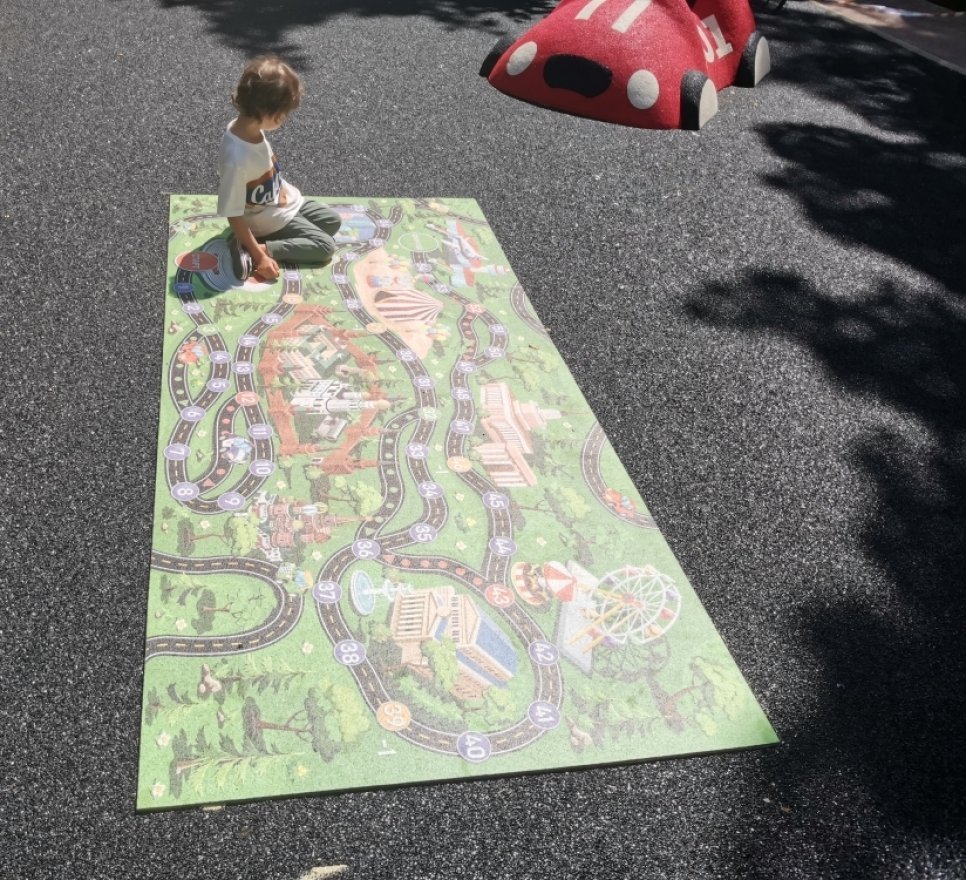 Резиновый тематический коврик Игра - вид 3