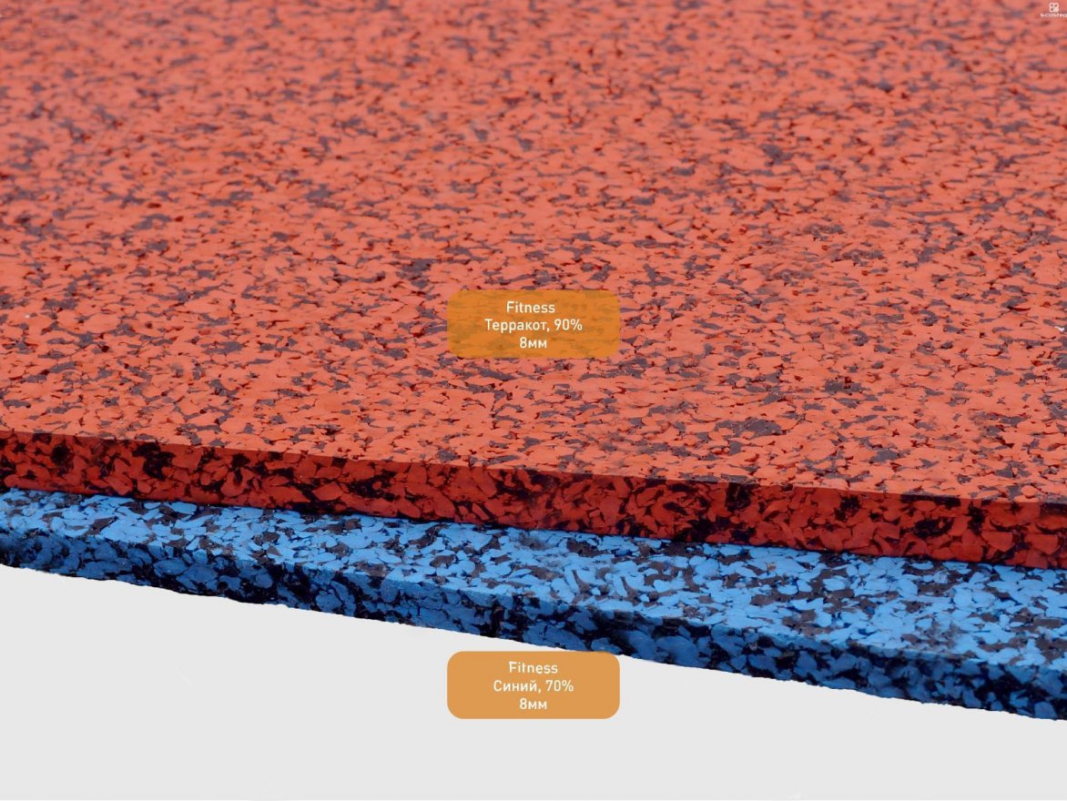 Рулонное покрытие Fitness 100 (4-12 мм) - вид 3