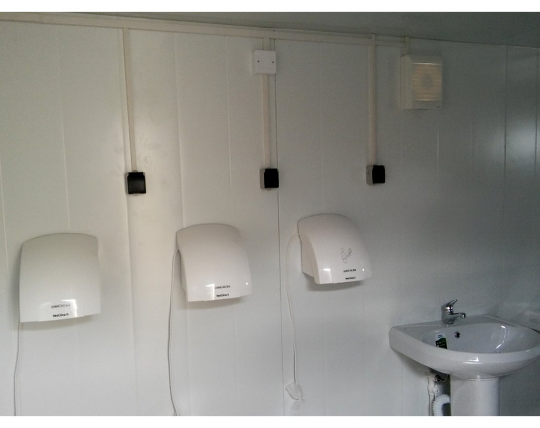 Санитарный модуль с раковинами С-2 (Для подключения к воде и канализации) - вид 3