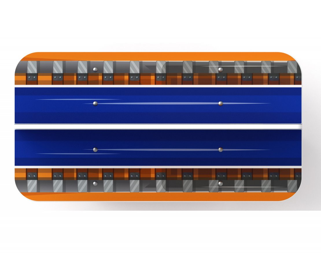 Скамейка детская Машинист-1 - вид 2