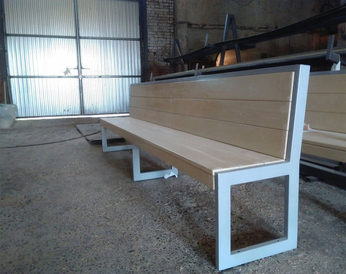 Скамейка TORUDA парковая «Пион» - вид 2