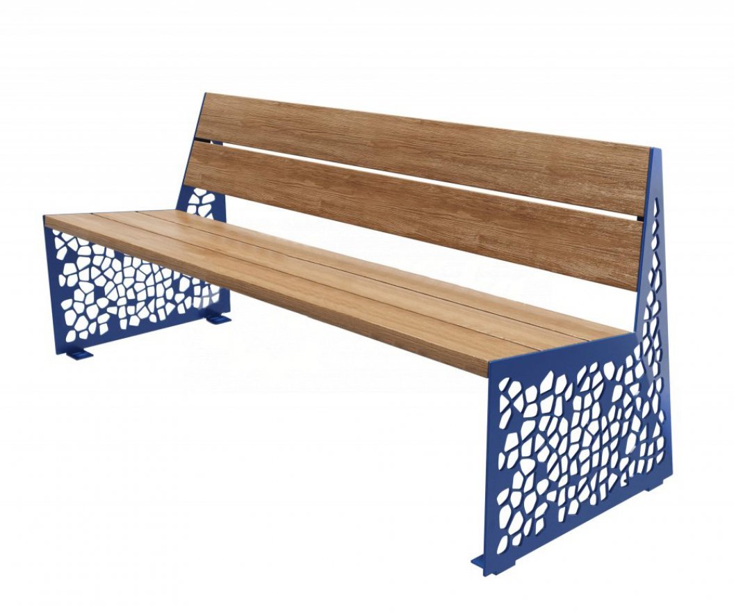 Скамейка стальная TORUDA 064 - вид 2