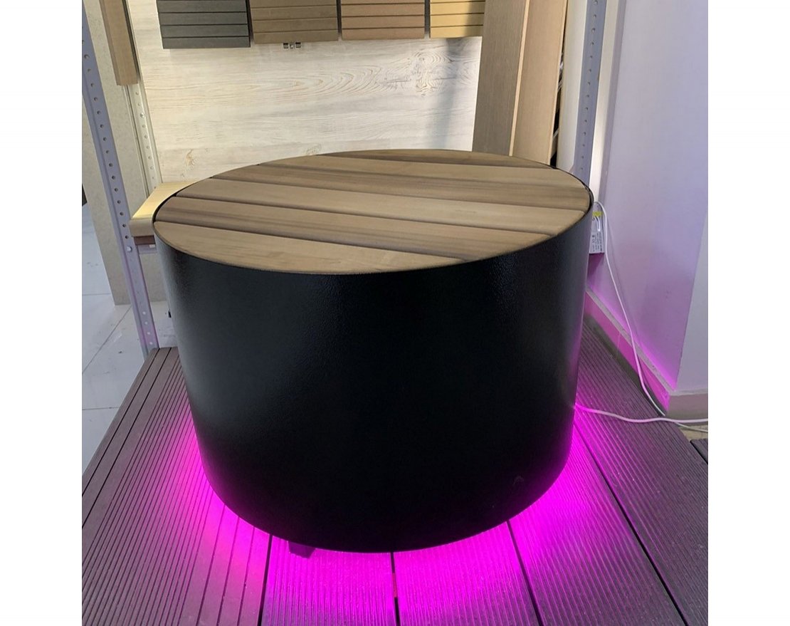 Скамья TORUDA сегмент 1 - круг малый - вид 2