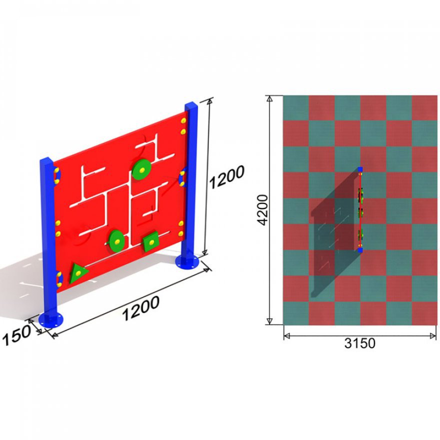 Развивающее оборудование Лабиринт BL 1 - вид 3