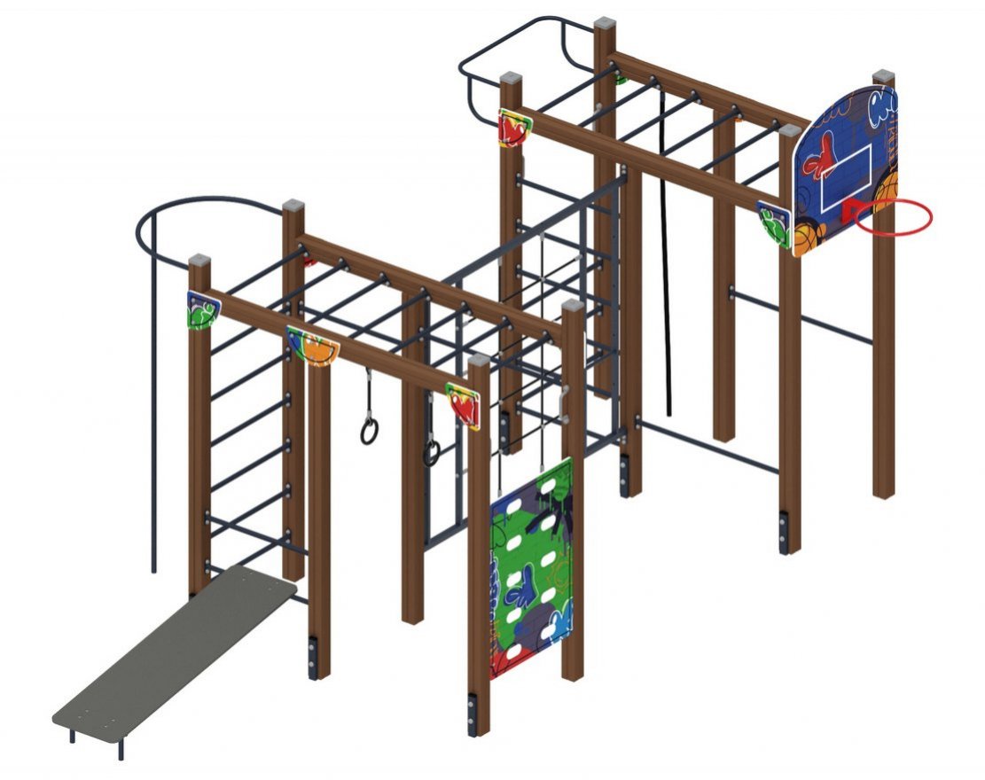 Спорткомплекс Крепыш 11 (Граффити) - вид 4