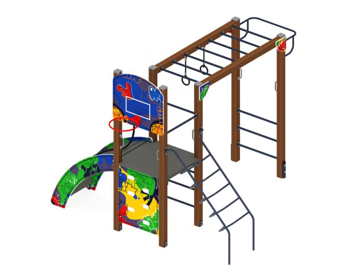 Спорткомплекс Крепыш 18 (Граффити) - вид 4