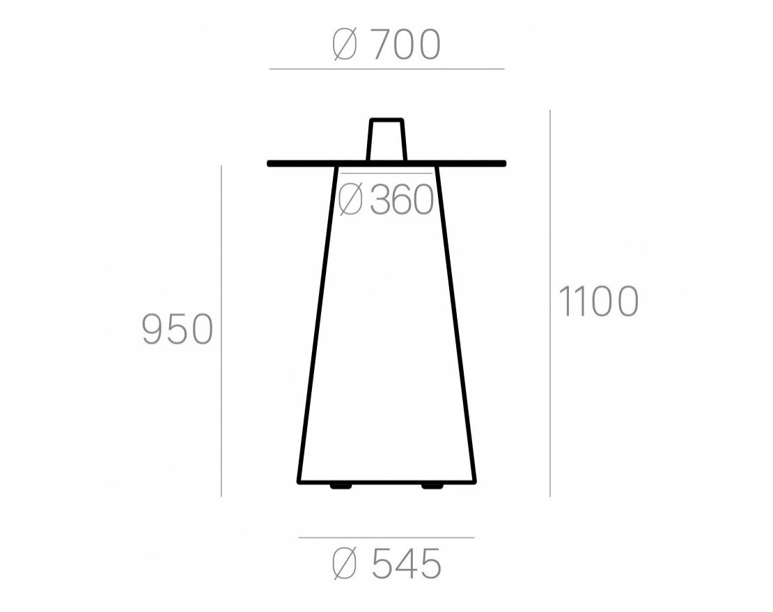 Стол Saucer - вид 4
