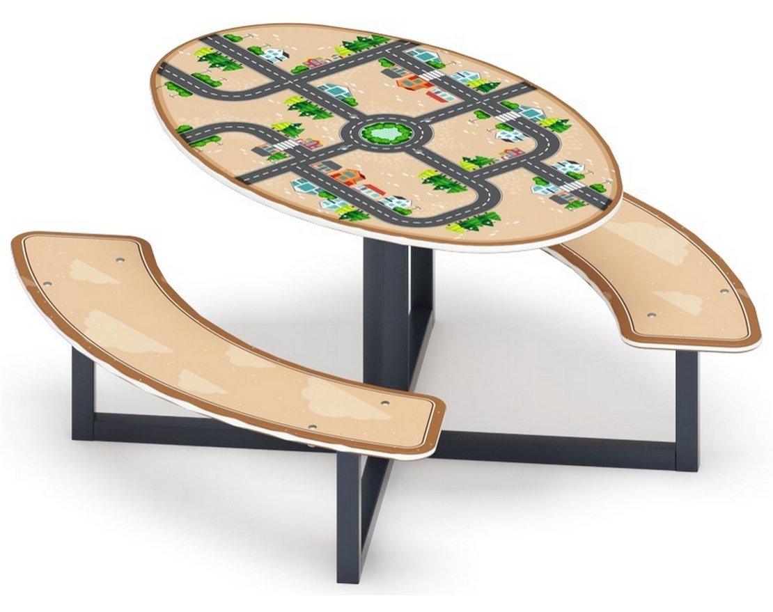 Столик детский Весёлый город 1 - вид 2