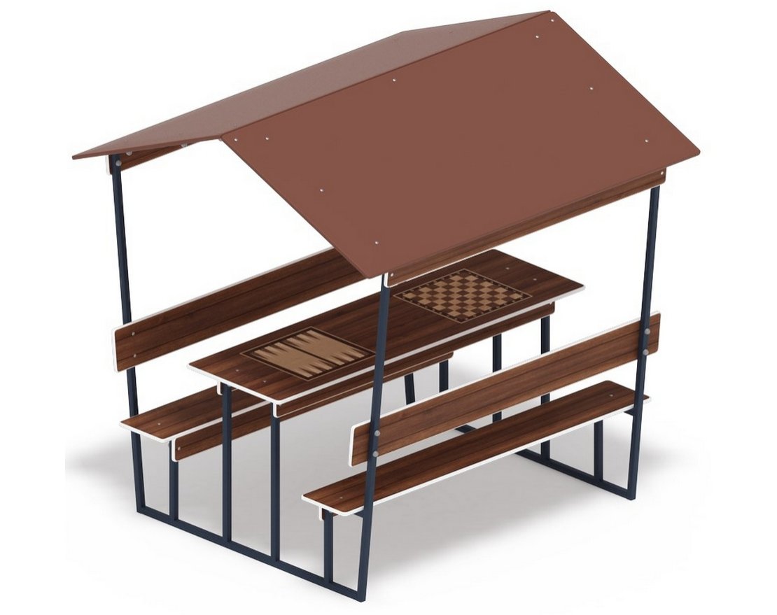 Столик взрослый Дуэль разумов 2 с навесом - вид 2