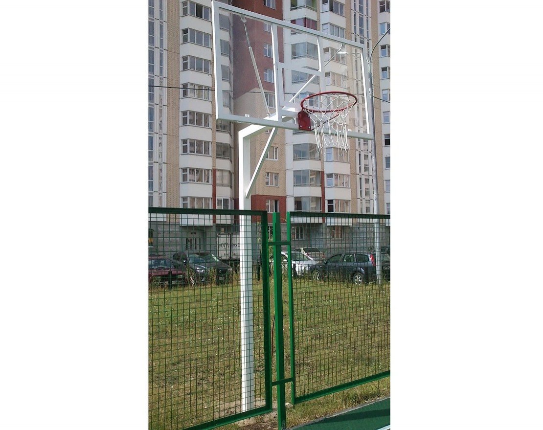 Стойка баскетбольная стационарная под бетонирование - вид 3