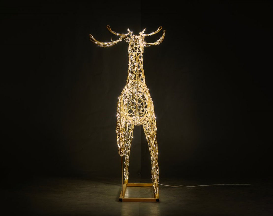 Световая фигура Благородный олень d006 - вид 2