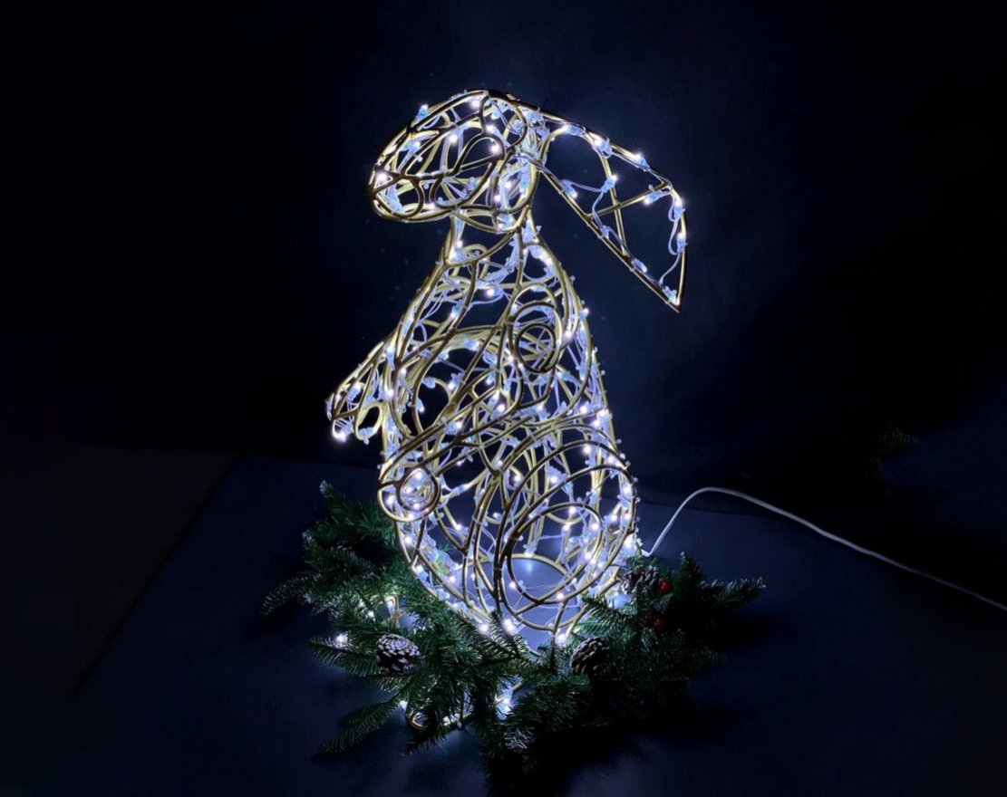 Световая фигура Зайчик №2 - вид 4