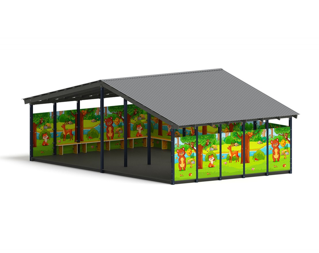 Теневой навес Солнцезащита 7 - вид 4