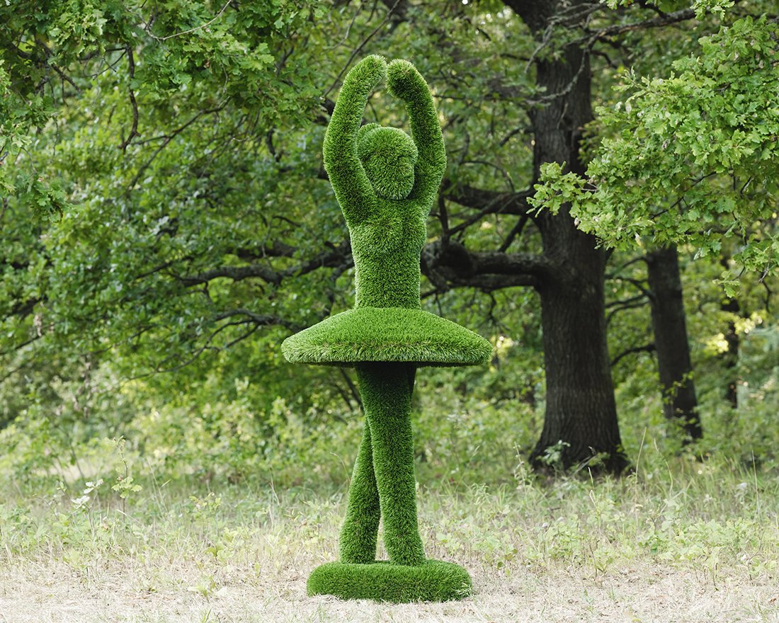 Топиари балерина Мари - газон Deluxe - вид 3