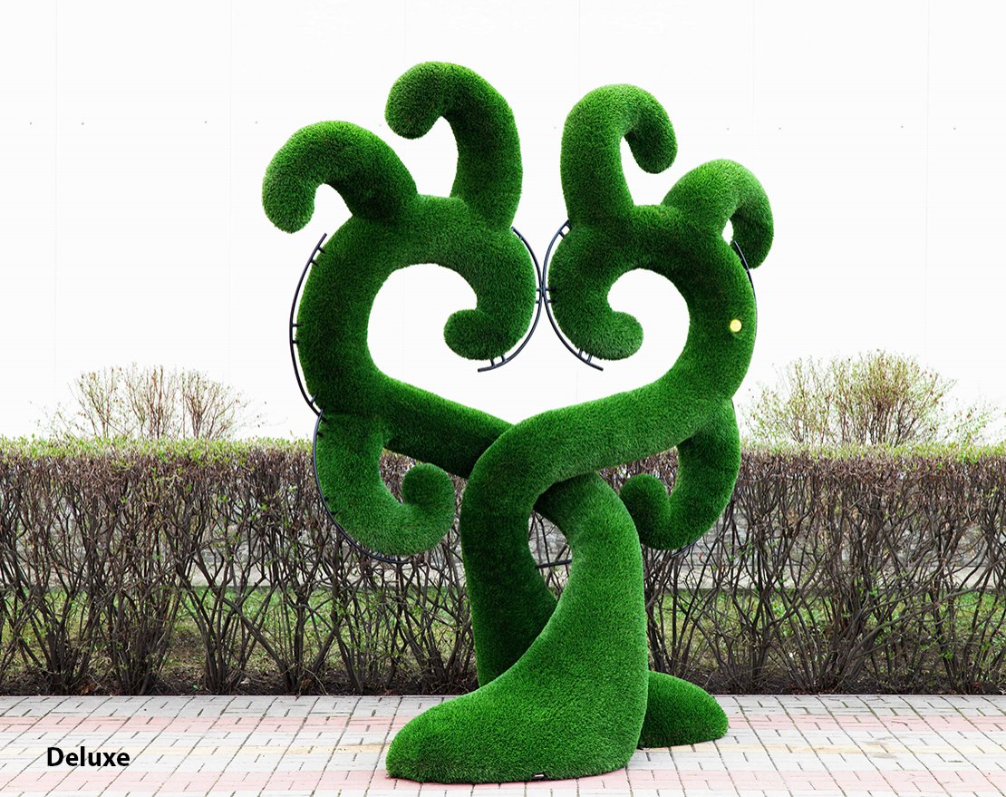 Топиари дерево Бруки II - газон Deluxe Simple - вид 5