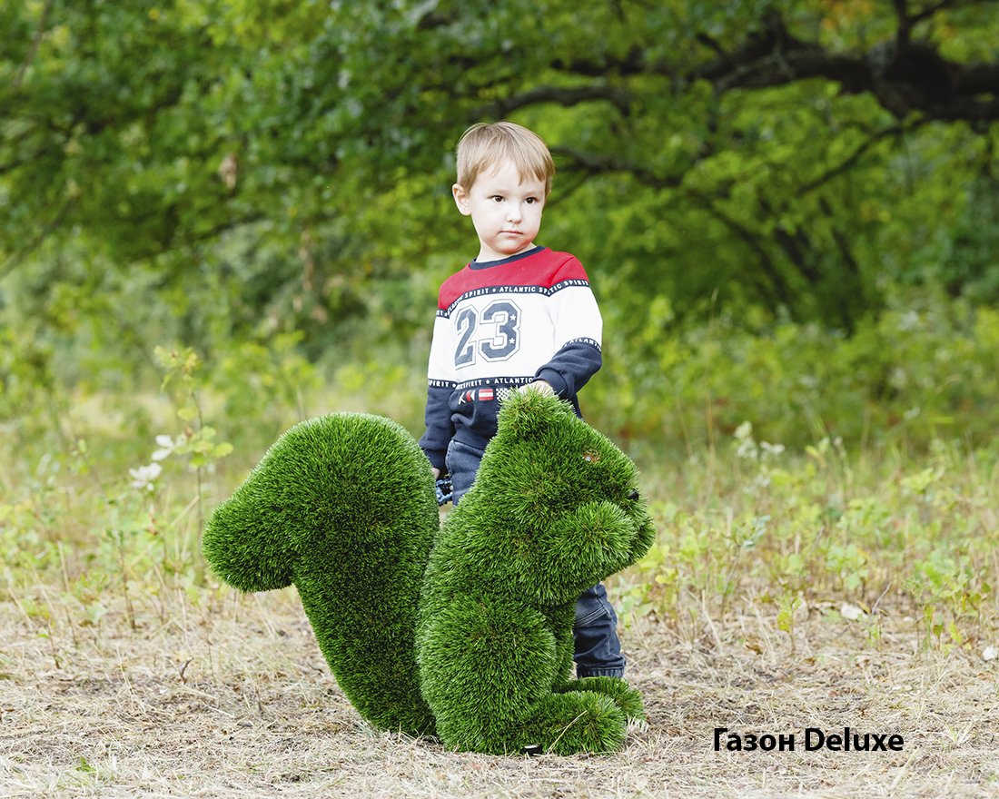 Топиари белочка Малышка - газон Eco - вид 4