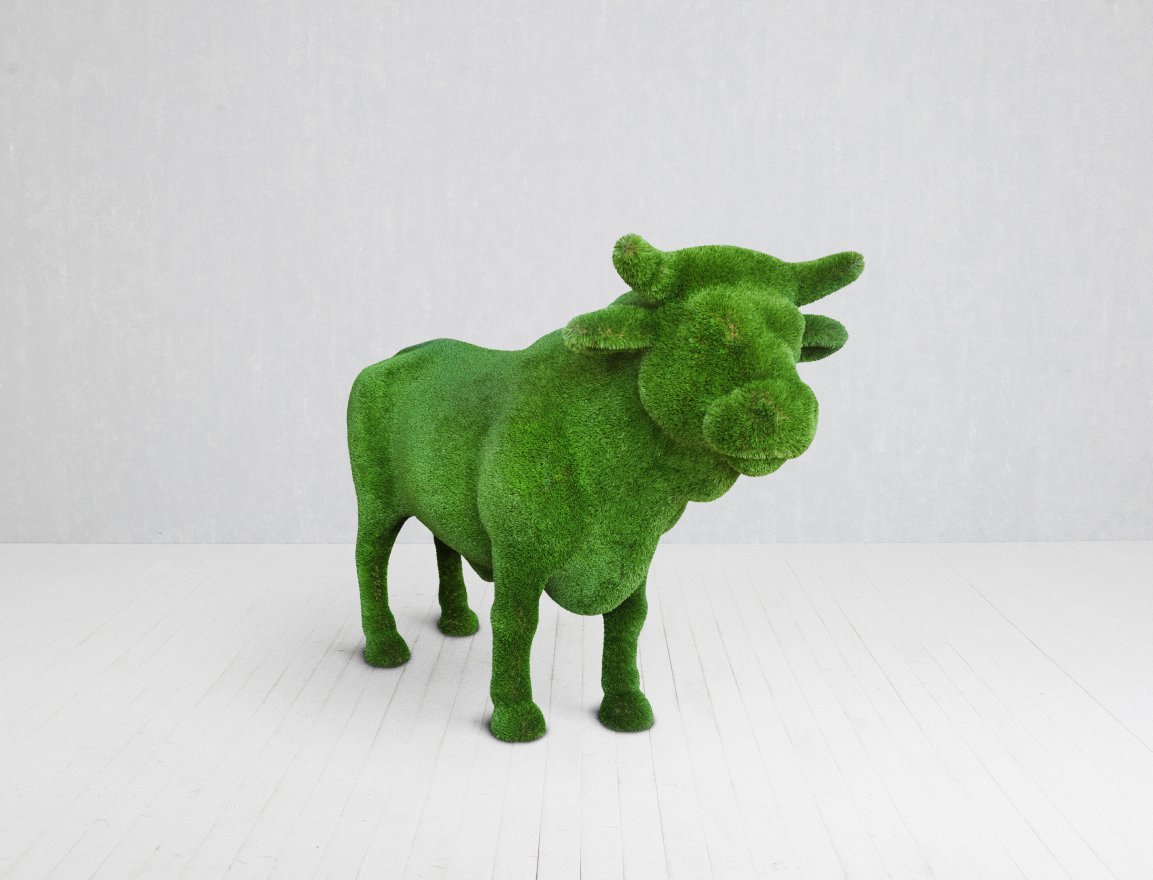 Топиари Бык племенной - вид 3