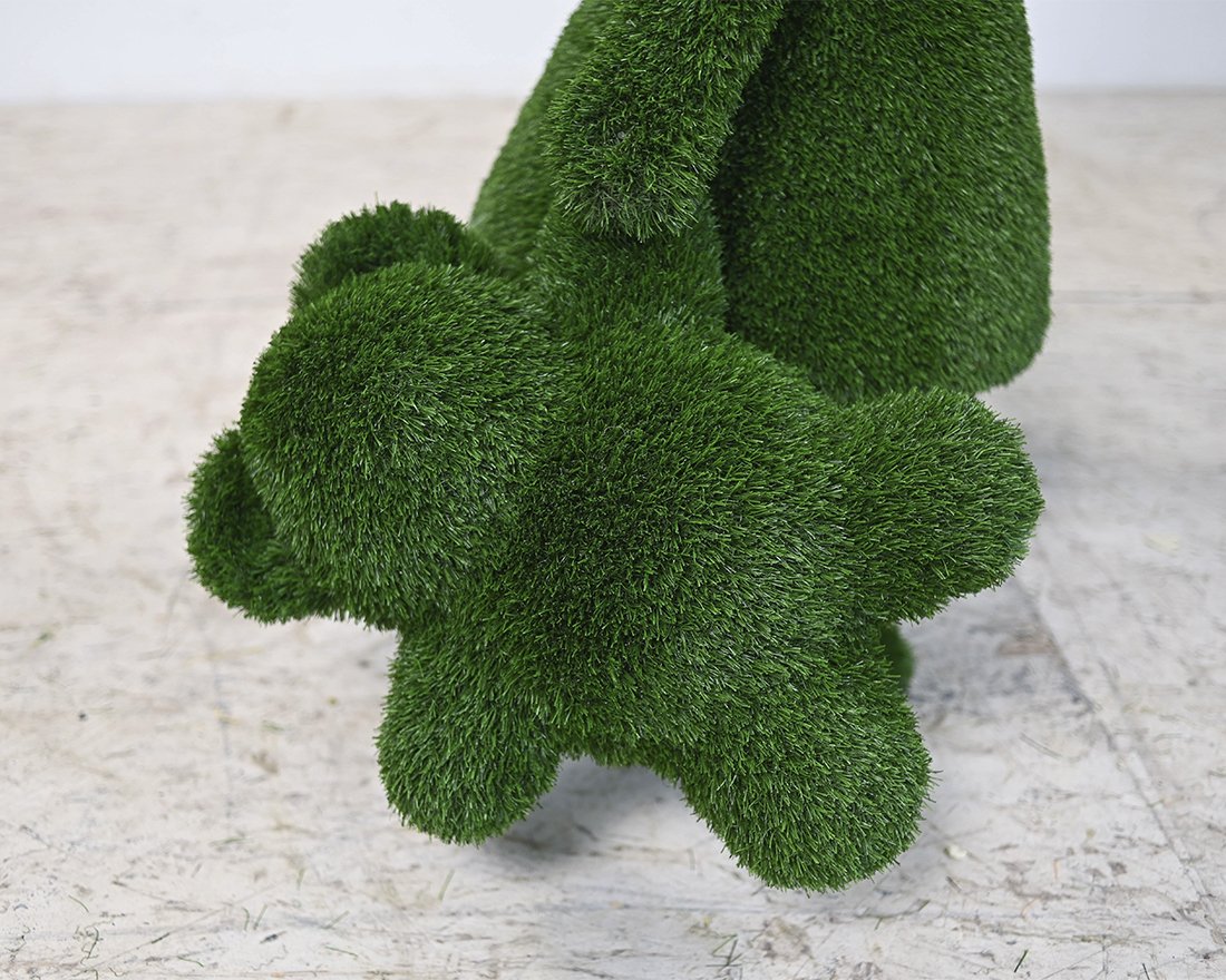 Топиари Девочка с мишкой - газон Eco - вид 4