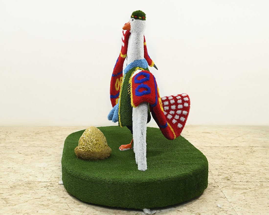 Топиари композиция бардымский гусь - газон Eco - вид 5