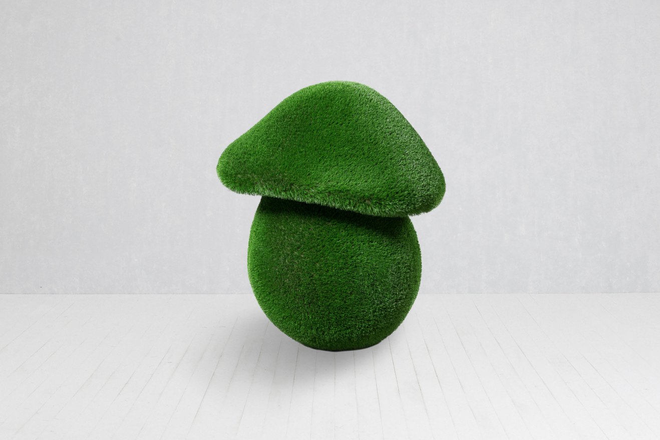 Топиари Композиция Белые грибы - вид 4