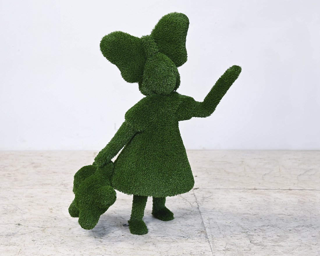 Топиари композиция Мама с детьми - газон Есо - вид 4