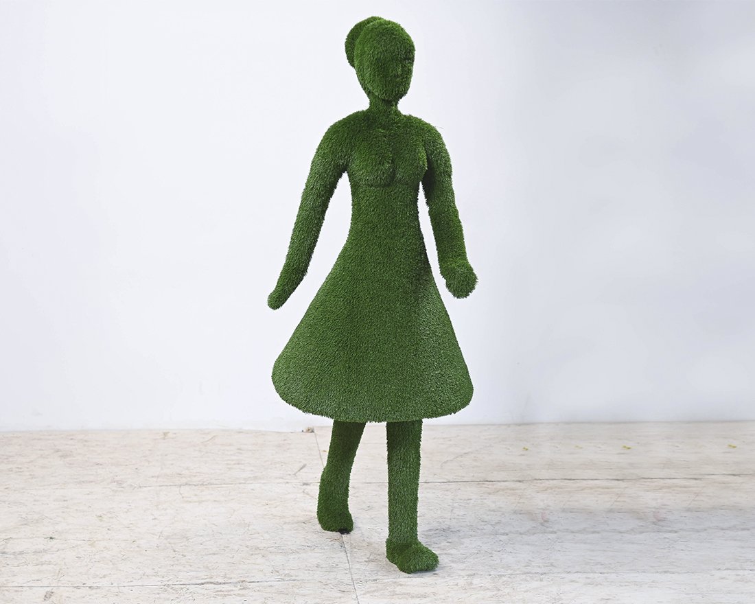 Топиари композиция Мама с детьми - газон Есо - вид 5