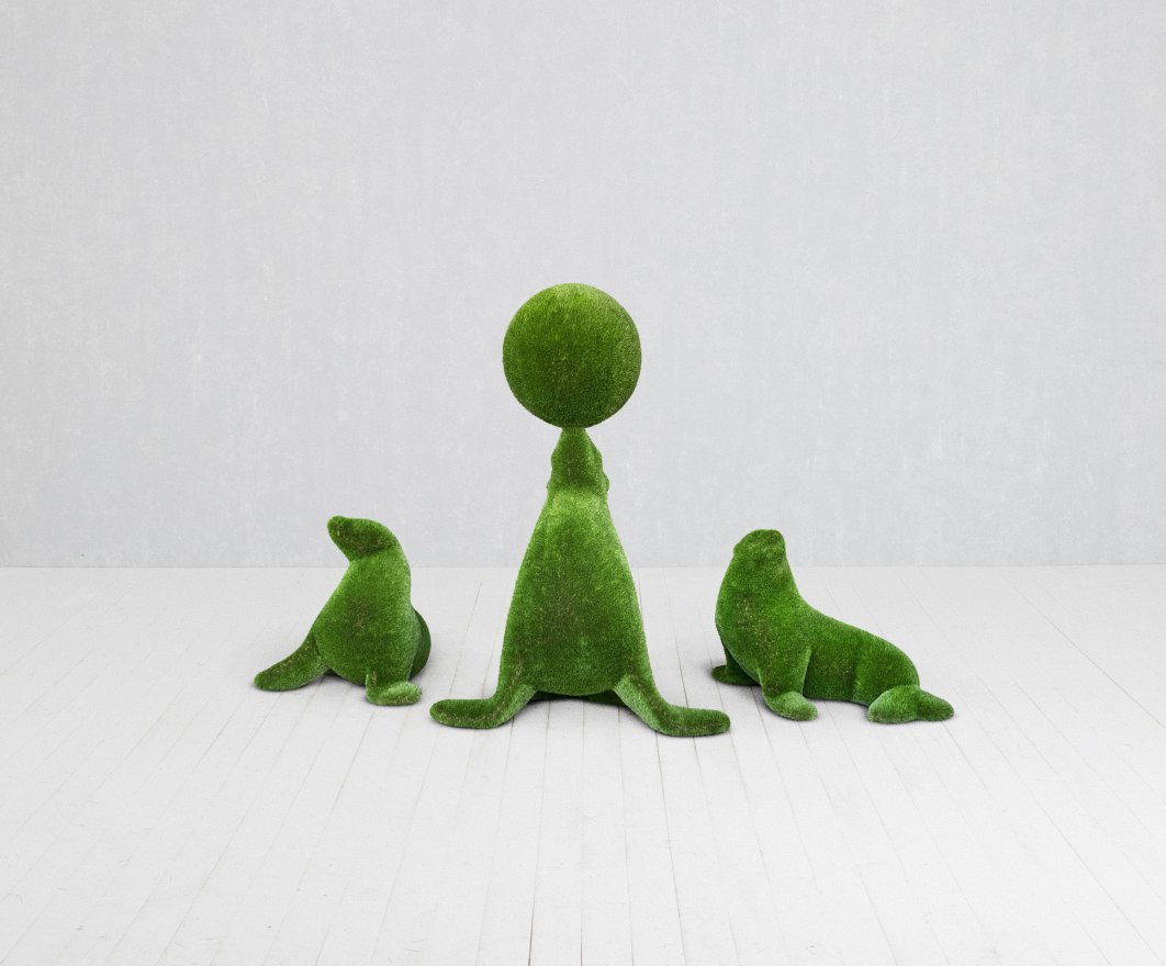 Топиари Композиция Морские львы - вид 3