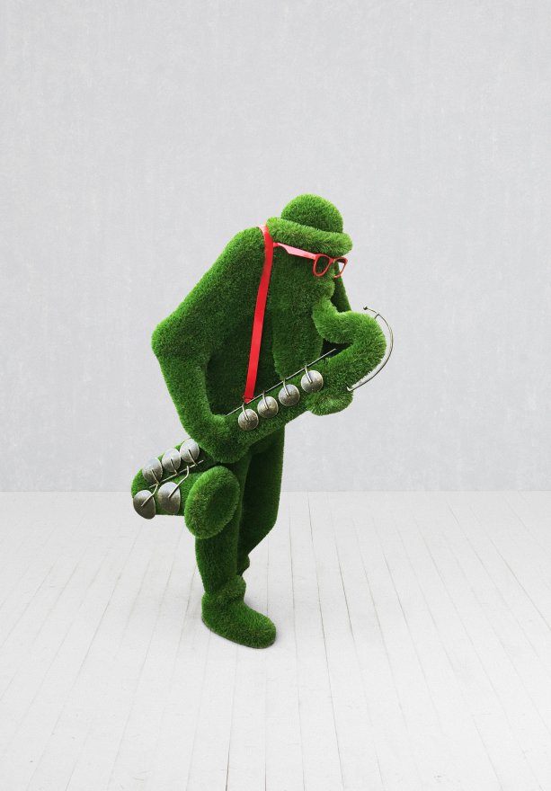 Топиари Саксофонист - вид 2