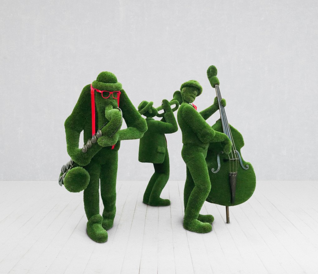 Топиари Композиция Музыканты - вид 3