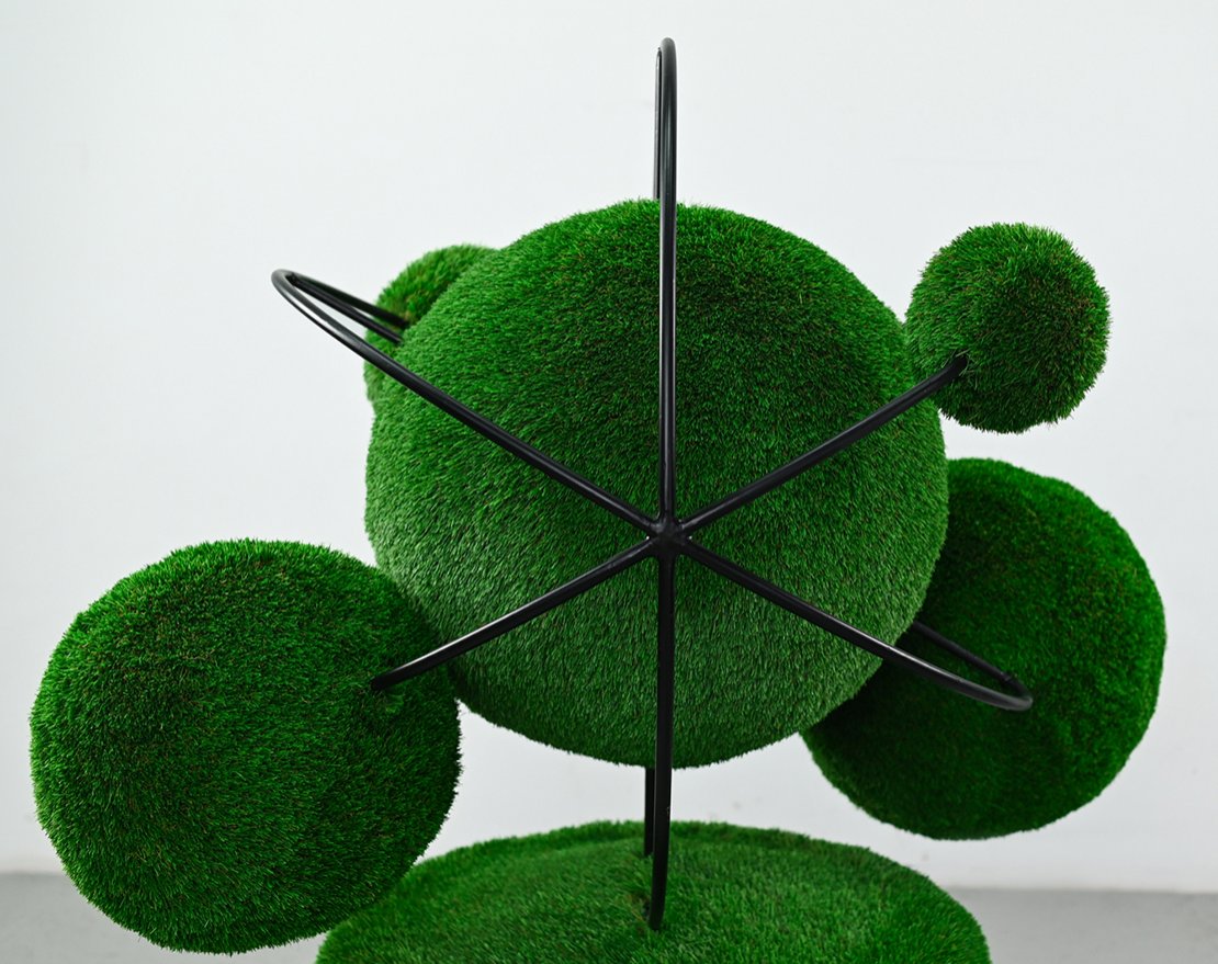 Топиари Композиция шары на вазоне - газон Premium - вид 3