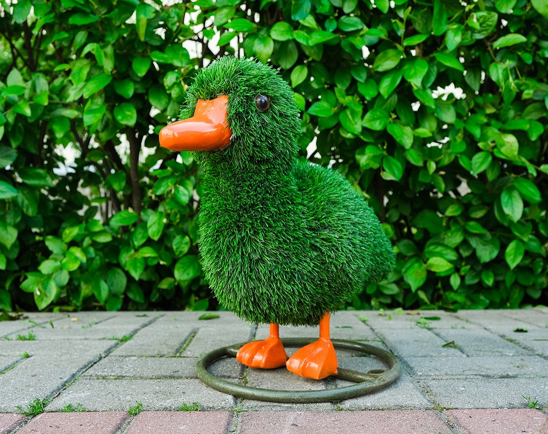 Топиари композиция Утки - газон Eco - вид 4