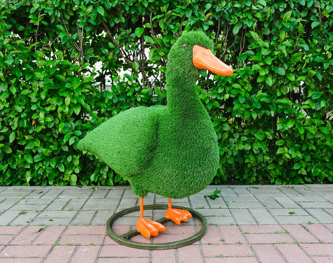 Топиари композиция Утки - газон Eco - вид 3