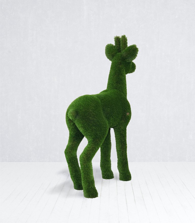 Топиари Косуля самец - вид 3