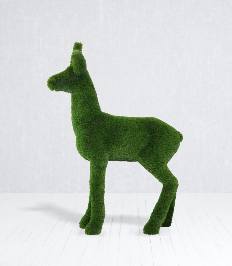 Топиари Косуля самка - вид 4