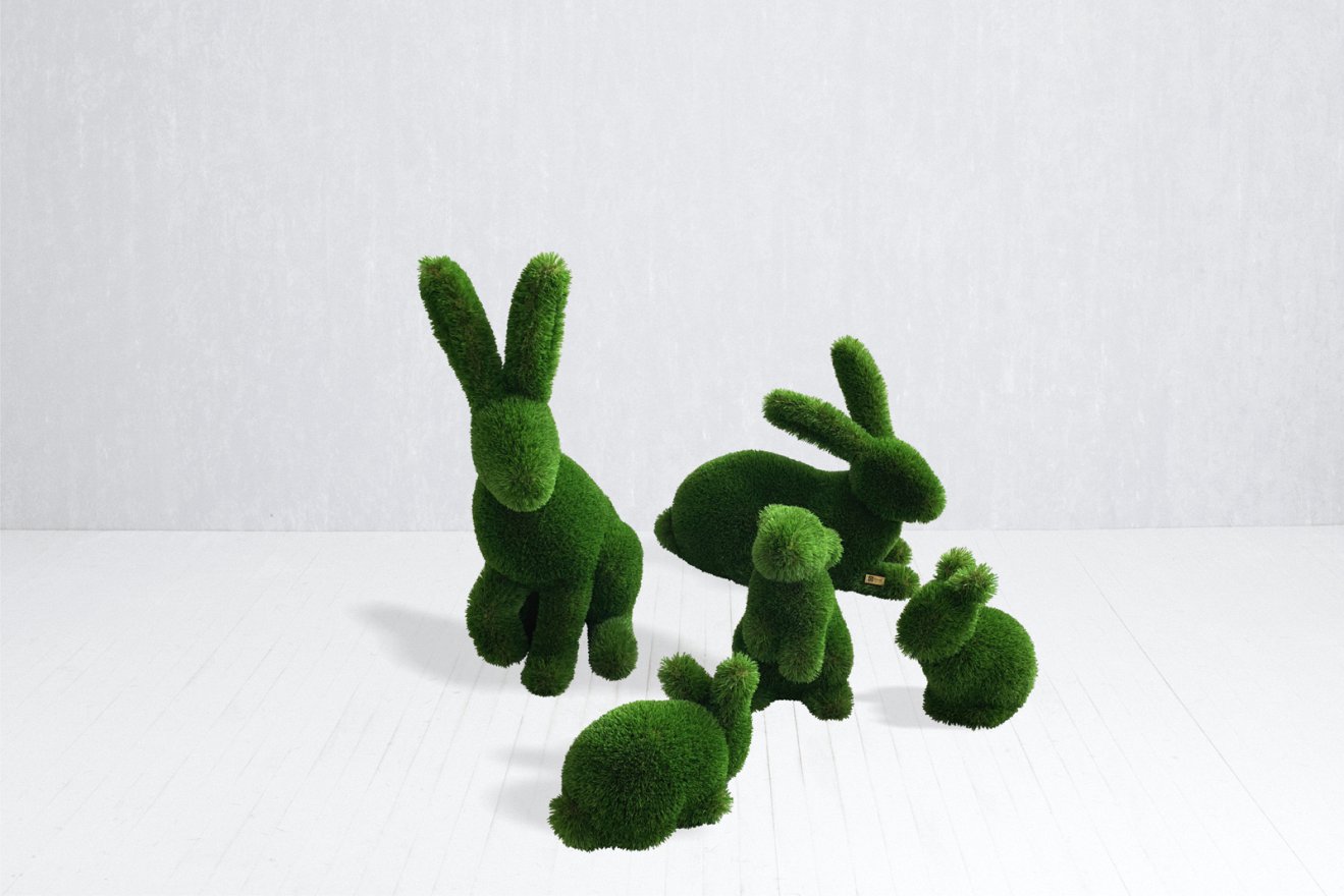 Топиари Кролик - вид 4