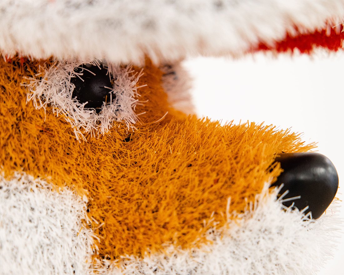 Топиари лисенок Колин с табличкой, h=165см - газон Eco - вид 2