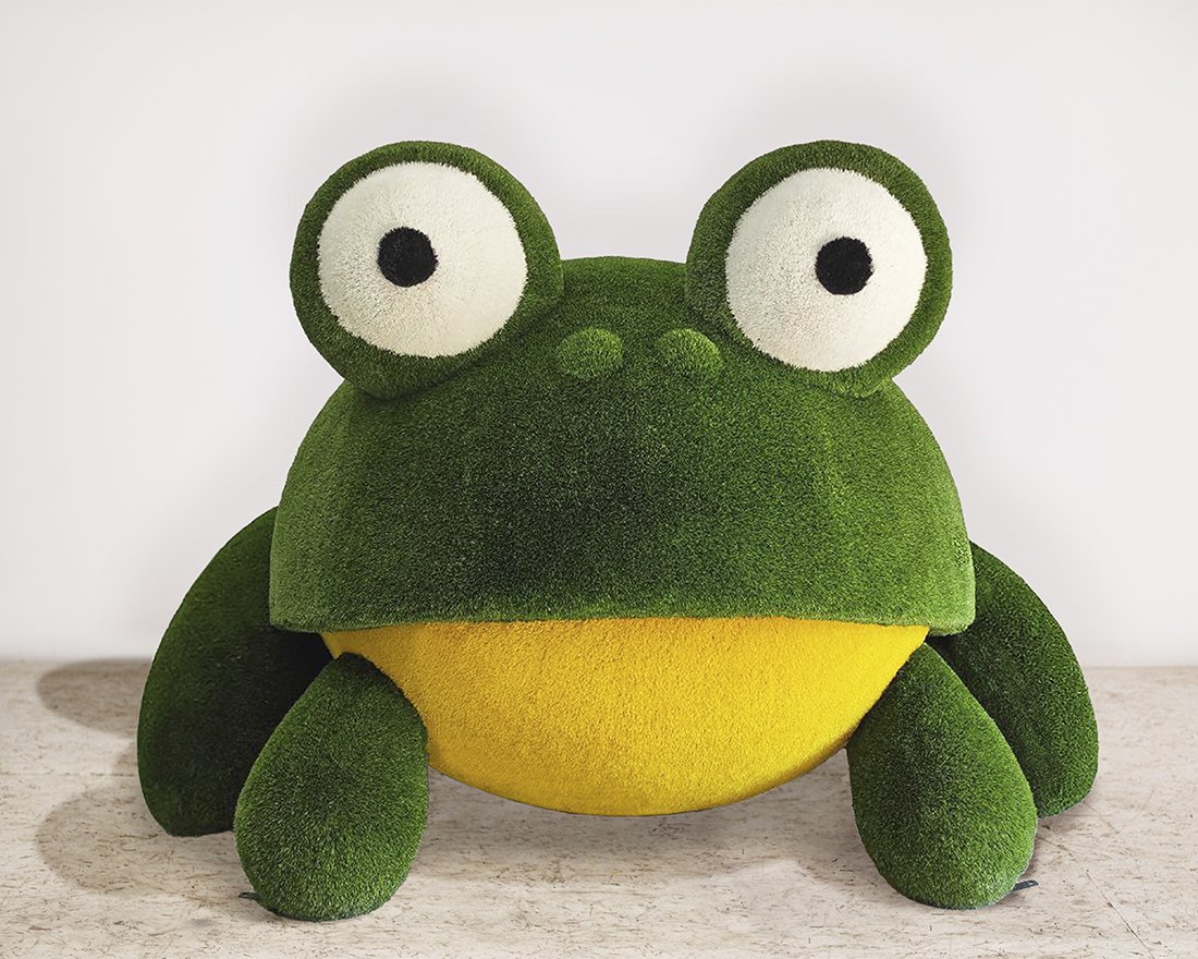 Топиари Лягушка большая - газон Eco - вид 4