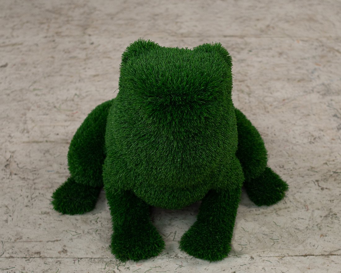 Топиари Лягушка, h=50см - газон Есо - вид 3