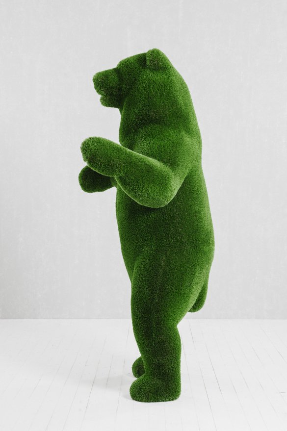 Топиари Медведь большой стоячий - вид 3