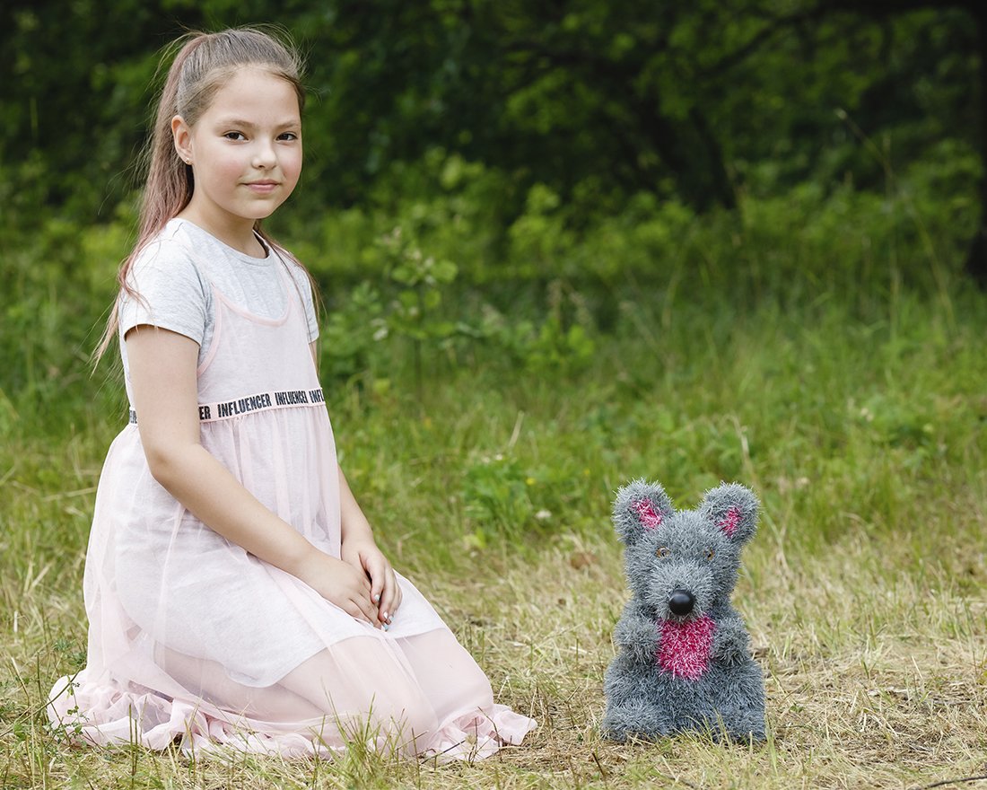 Топиари мышка Лока - газон Ecо - вид 4