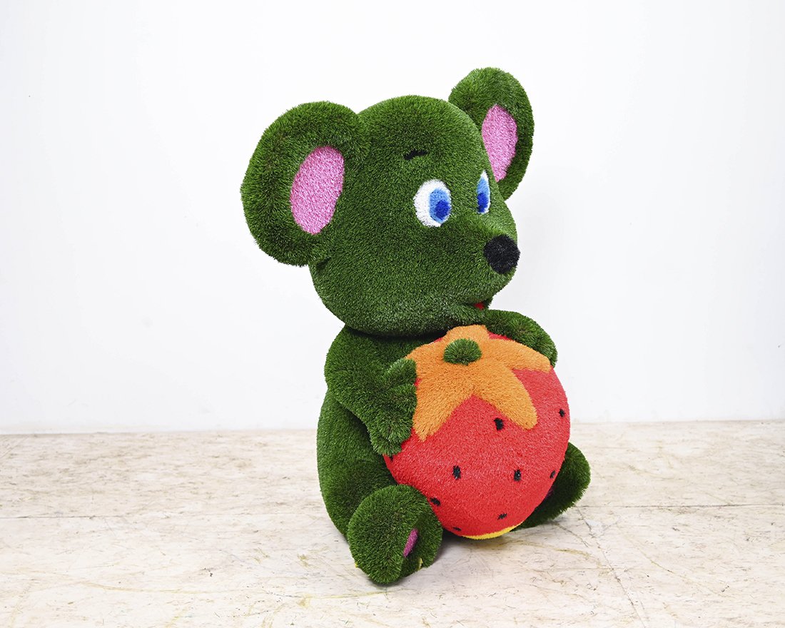 Топиари Мышка с клубничкой - газон Eco - вид 4