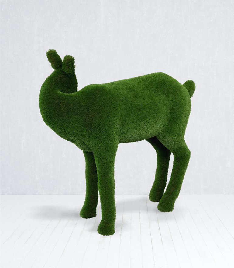 Топиари Олениха - вид 4