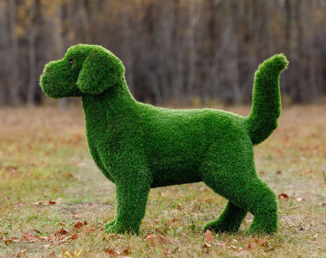 Топиари Собака охотничья - вид 4