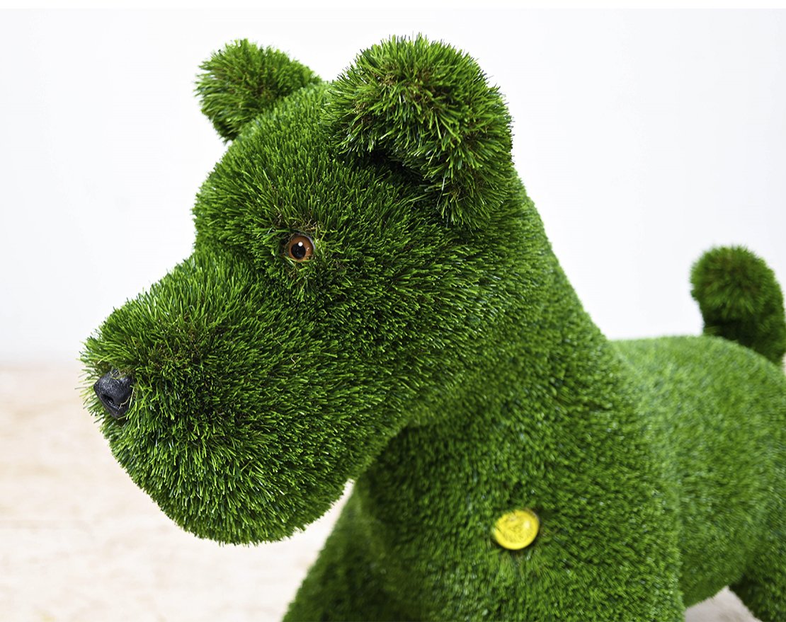 Топиари собака Стич терьер - газон Deluxe - вид 3