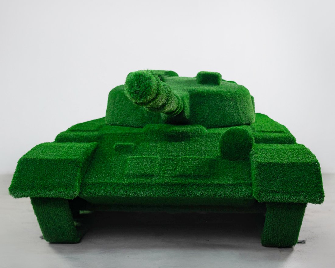 Топиари Танк - газон Eco - вид 5