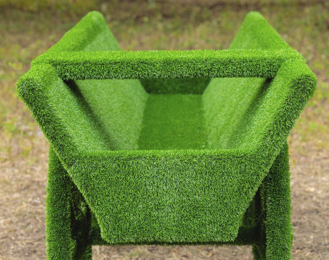 Топиари Телега - газон Eco - вид 3